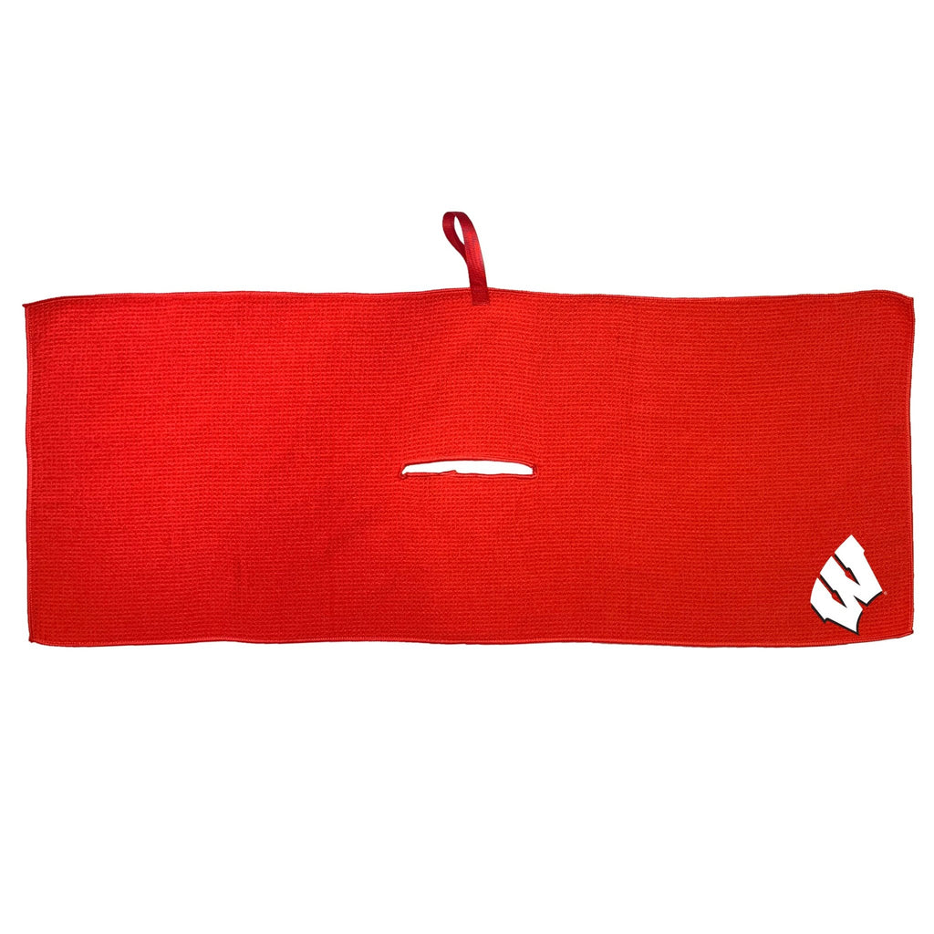 Team Golf Wisconsin Golf Towels - Microfiber 16x40 Color - 