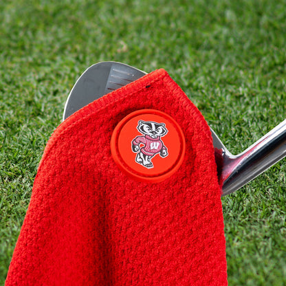 Team Golf Wisconsin Magnetic Golf Towel - Team Golf USA