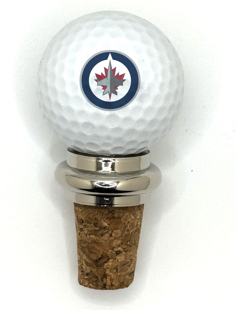 Team Golf WPG Jets Cork Wine Stopper - 