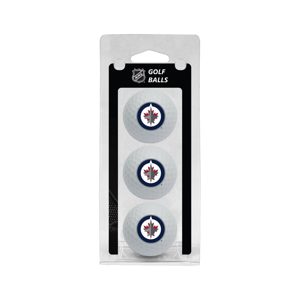 Team Golf WPG Jets Golf Balls - 3 Pack - White