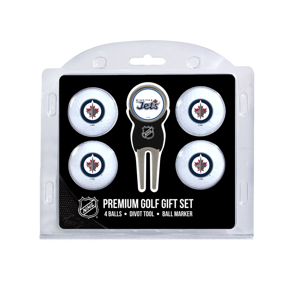 Team Golf WPG Jets Golf Gift Sets - 4 Ball Gift Set - 