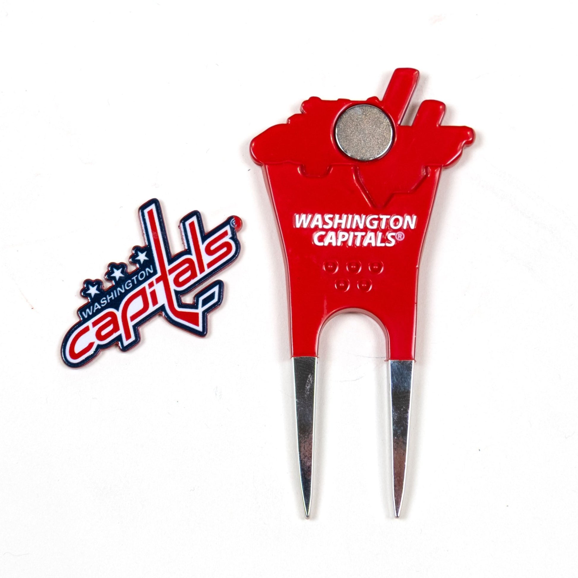 Team Golf WSH Capitals Divot Tools - Custom Shaped - 