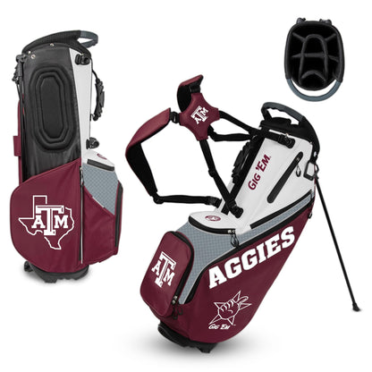 Texas A&M Back Nine Stand Bag NCAA |Team Effort - Team Effort