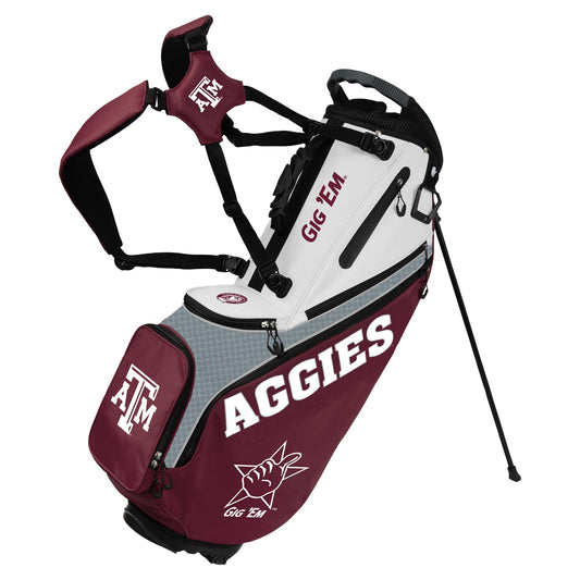 Texas A&M Back Nine Stand Bag NCAA |Team Effort - Team Effort