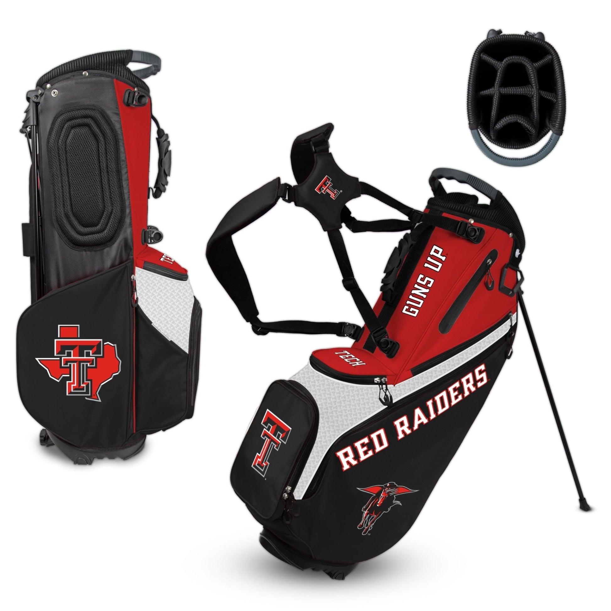 Texas Tech Back Nine Stand Bag NCAA |Team Effort - Team Effort