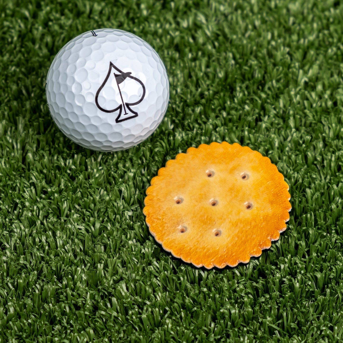 The Gilmore Cracker Ball Marker - Pins and Aces