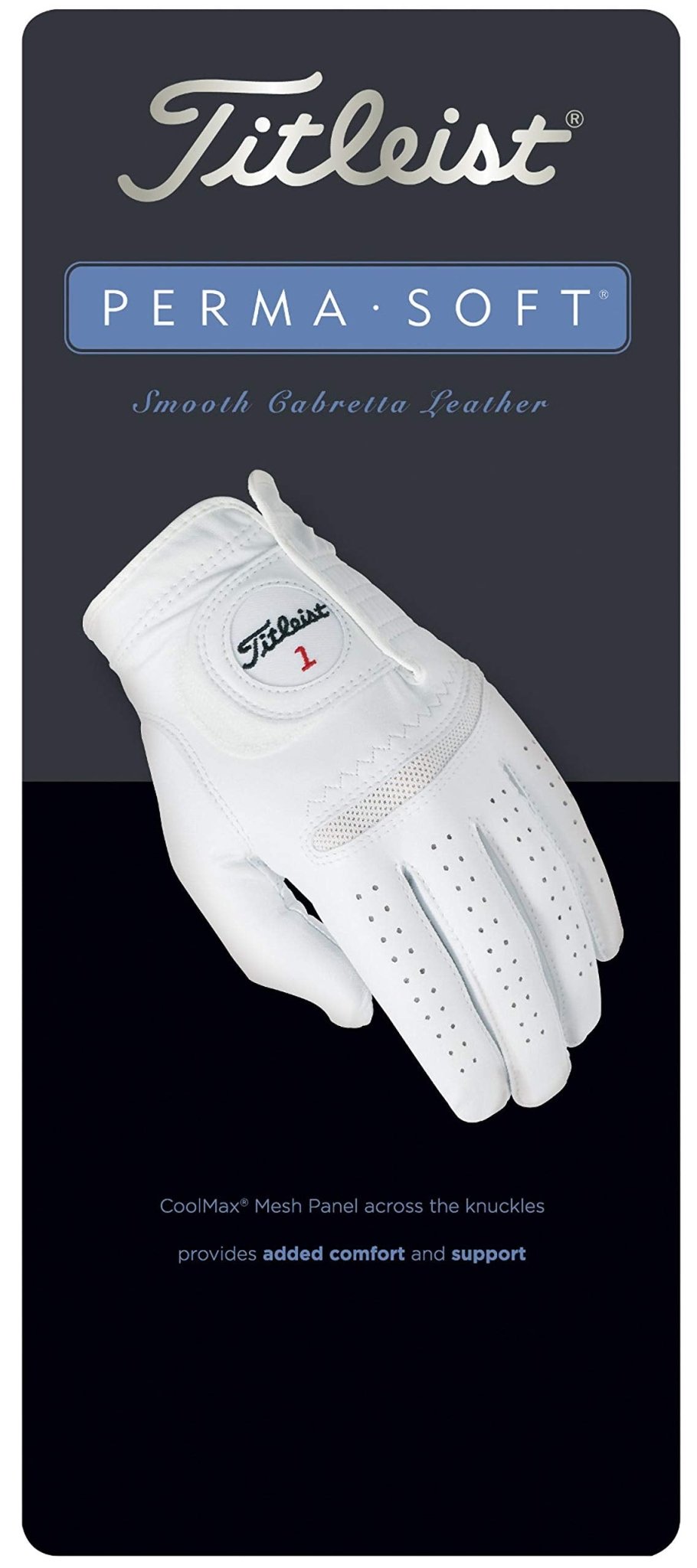 Titleist Perma - Soft Men's Golf Glove - Medium/Large - Right