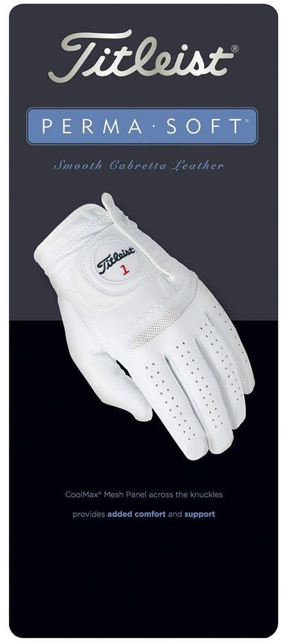 Titleist Perma - Soft Men's Golf Glove - Medium/Large - Right