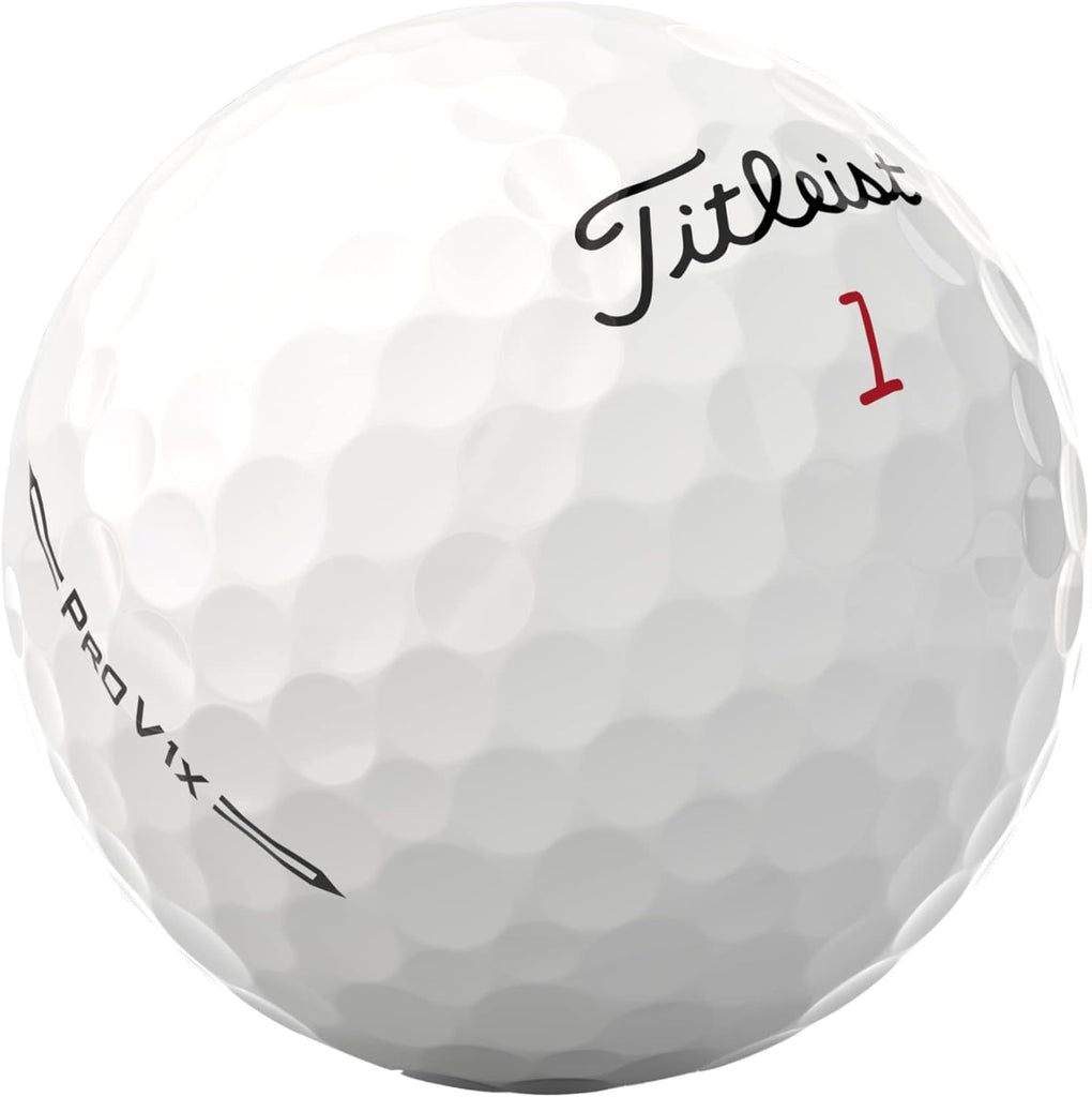 Titleist Pro V1X Golf Balls - White - High Numbers