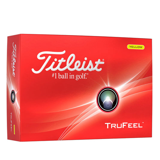 Titleist TruFeel Golf Balls (One Dozen) - White - 2024 TruFeel