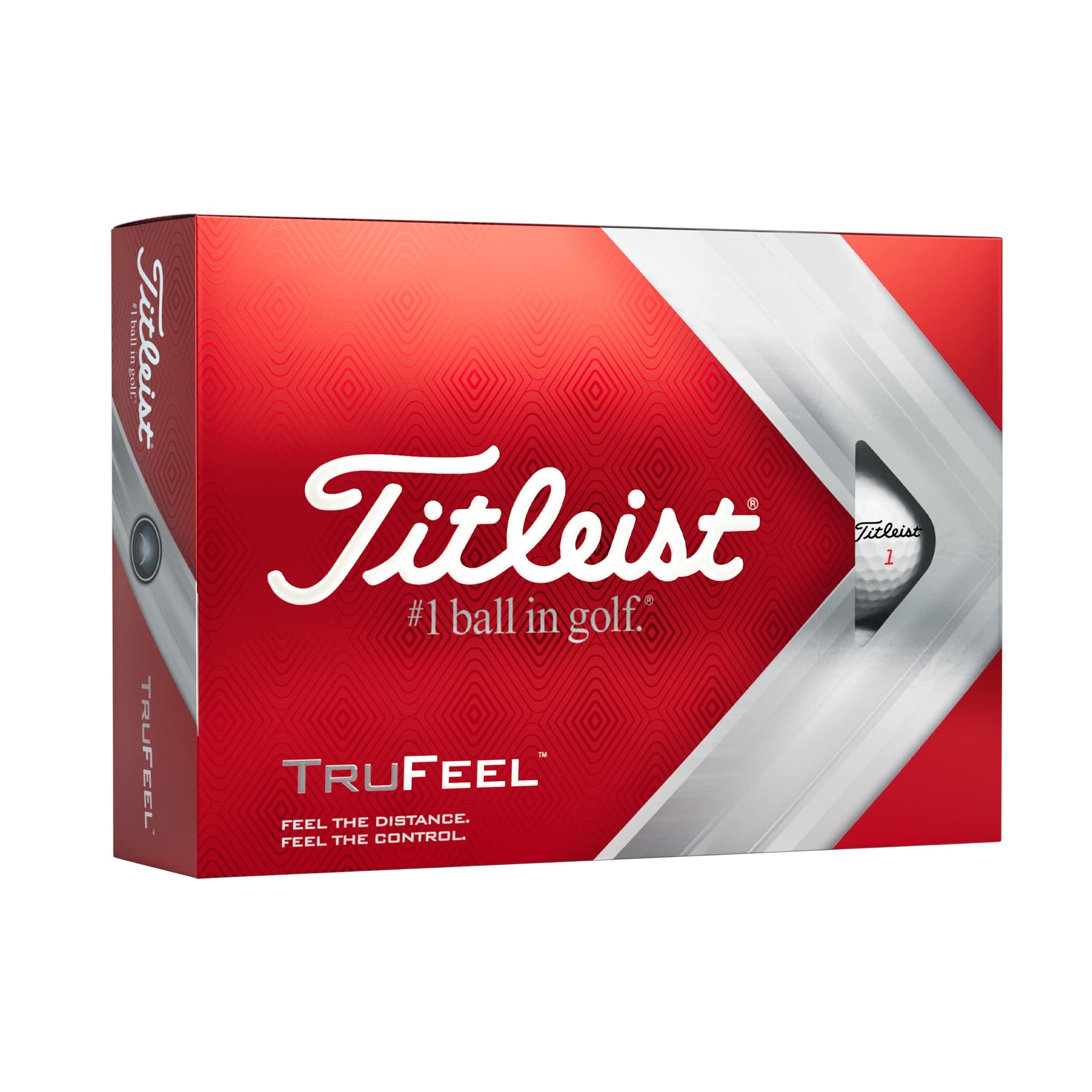 Titleist TruFeel Golf Balls (One Dozen) - White - Prior Generation TruFeel