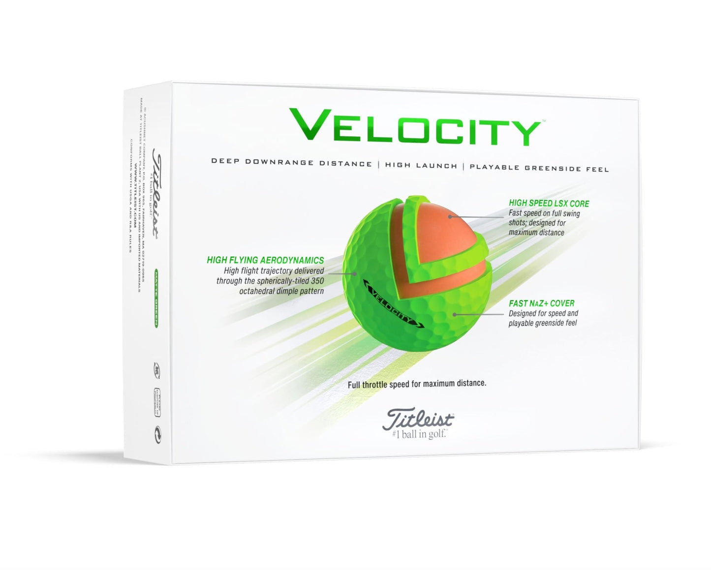 Titleist Velocity Golf Balls - Titleist
