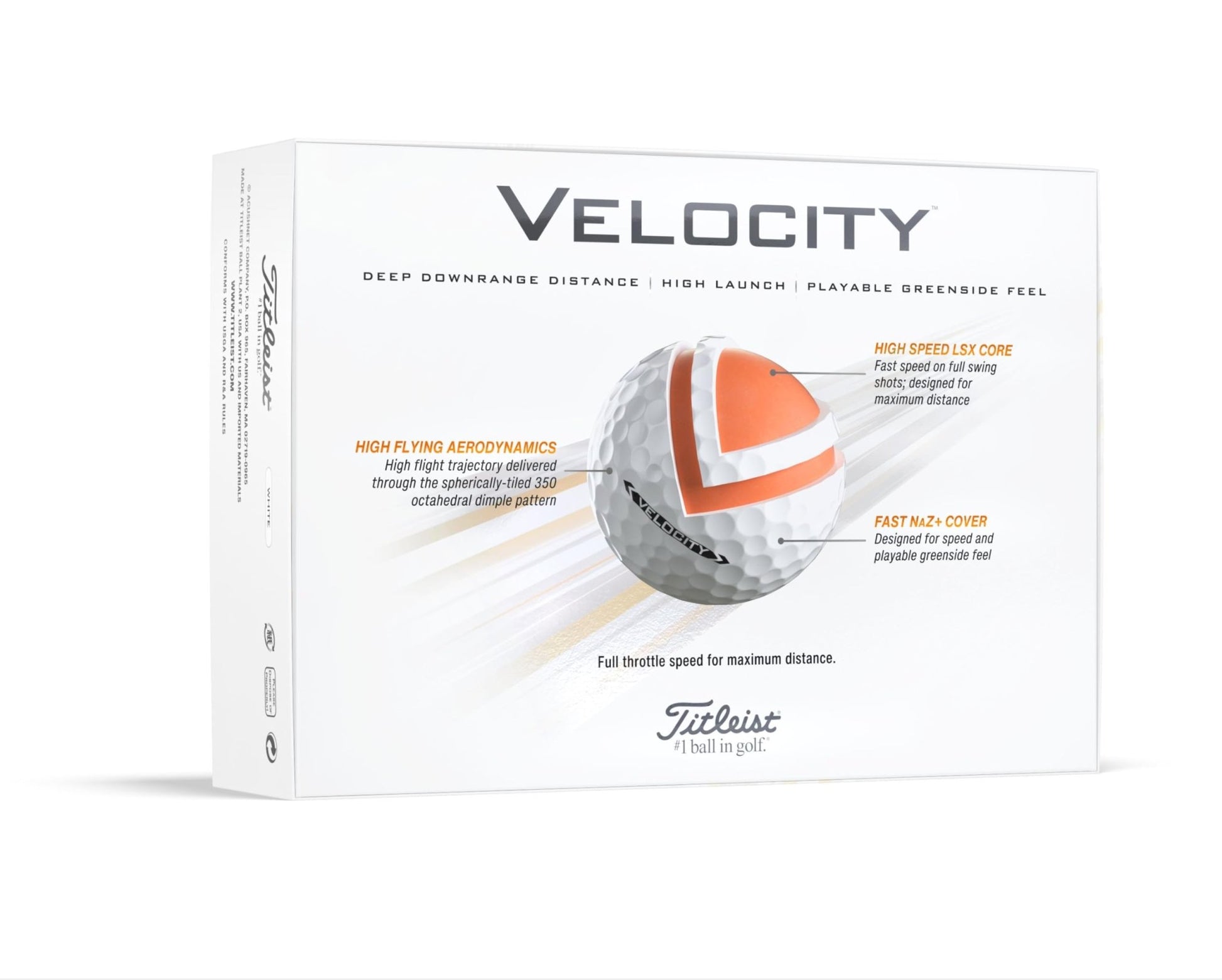 Titleist Velocity Golf Balls - Titleist