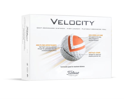 Titleist Velocity Golf Balls - Titleist