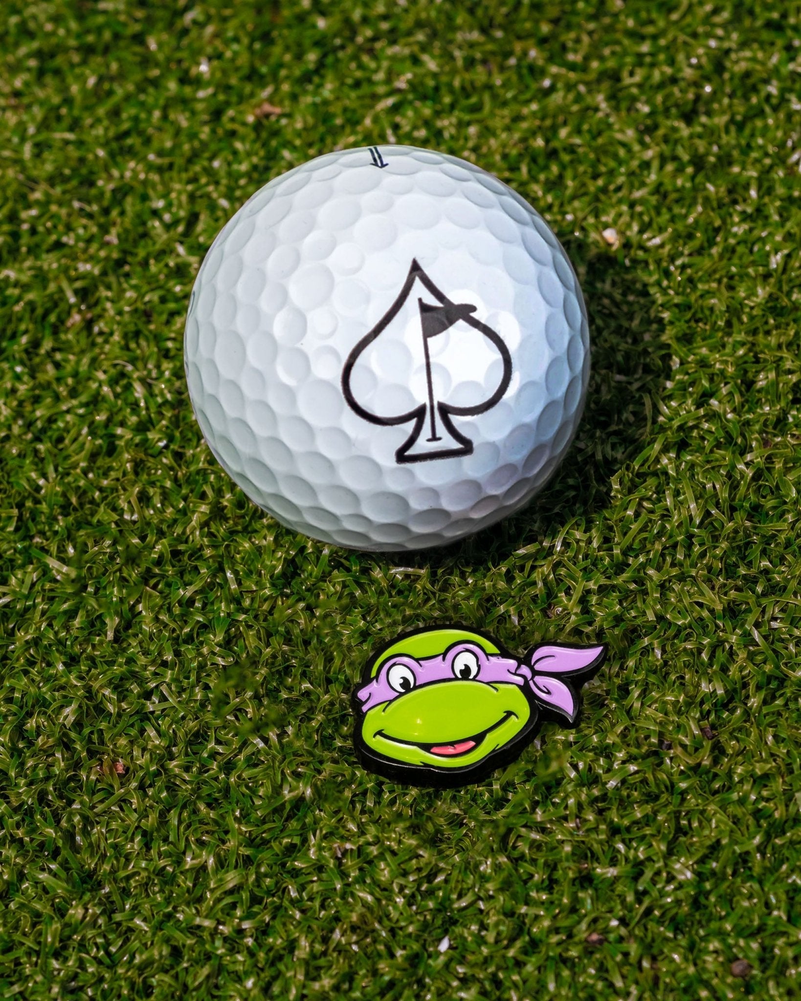 TMNT - Donatello Ball Marker - Pins and Aces
