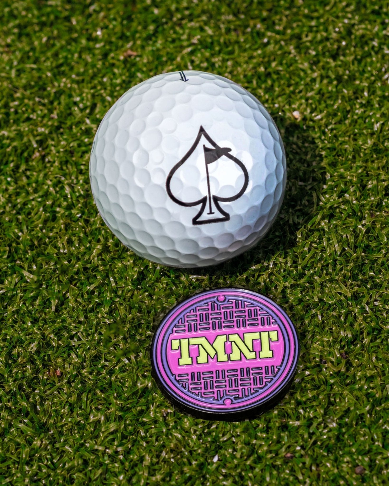 TMNT - Sewer Cover Ball Marker - Pins and Aces