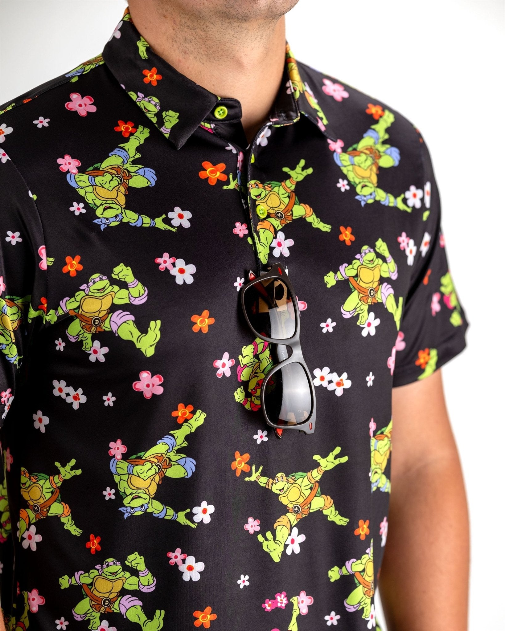 TMNT - Turtle Flower Power - Pins and Aces