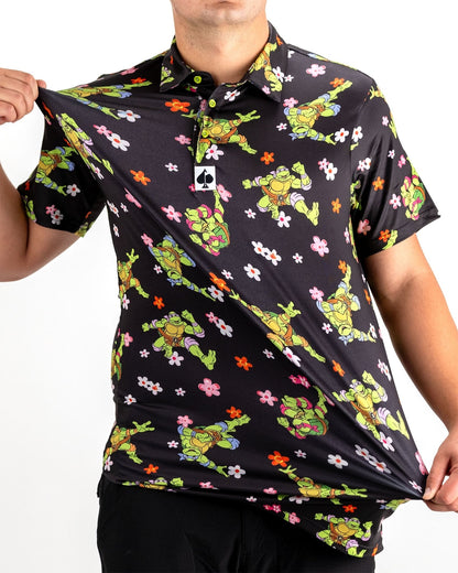 TMNT - Turtle Flower Power - Pins and Aces