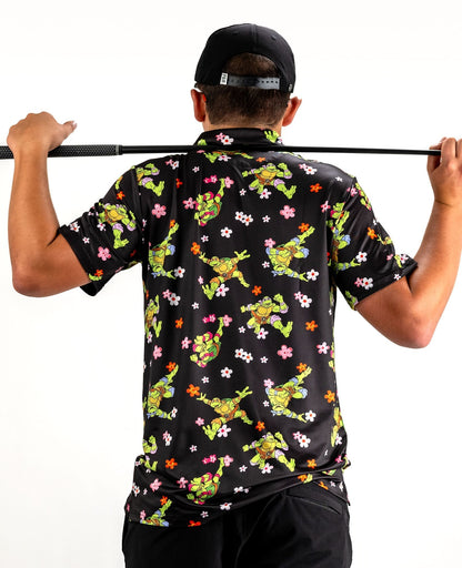TMNT - Turtle Flower Power - Pins and Aces