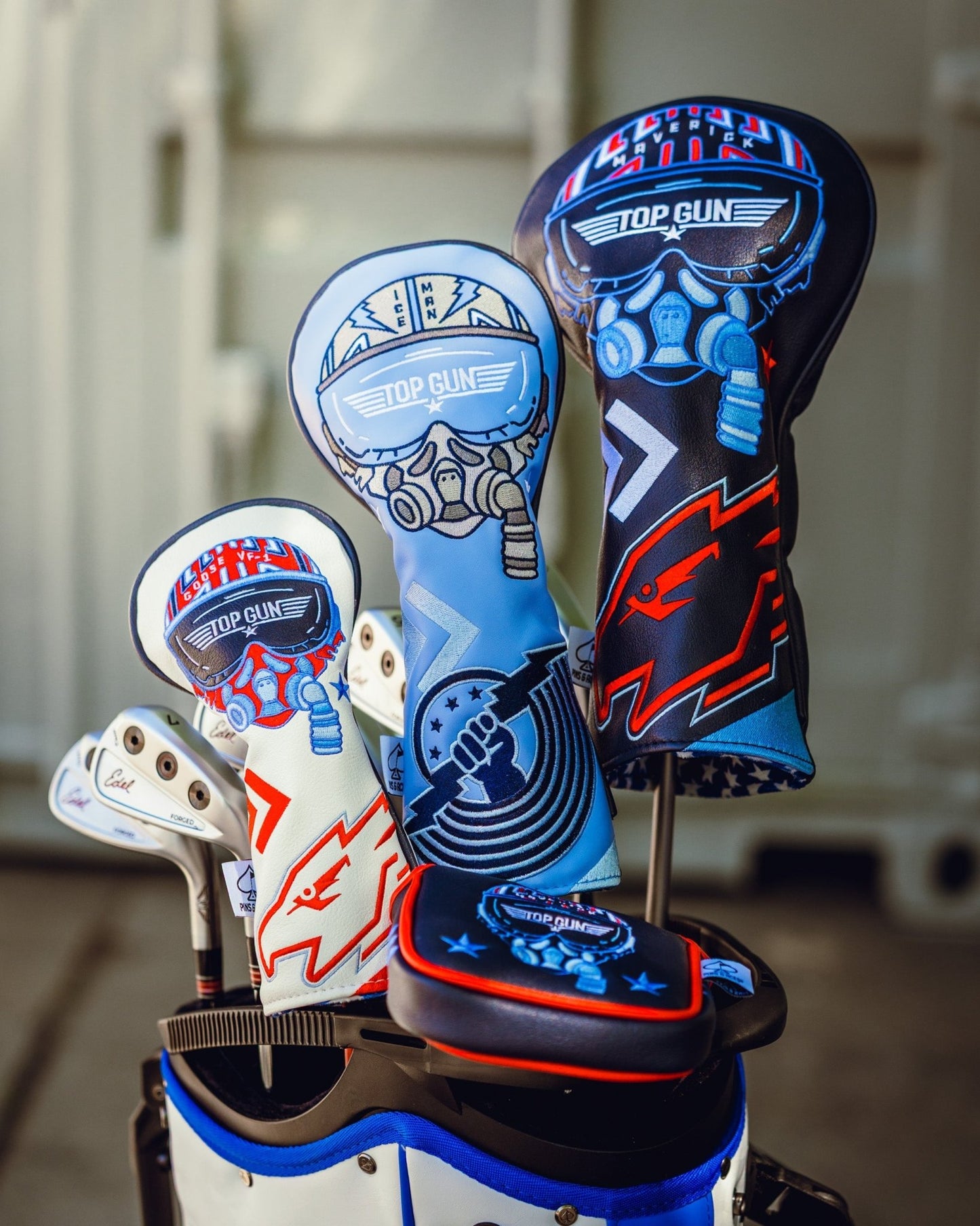 Top Gun - Goose Hybrid Headcover - Pins and Aces