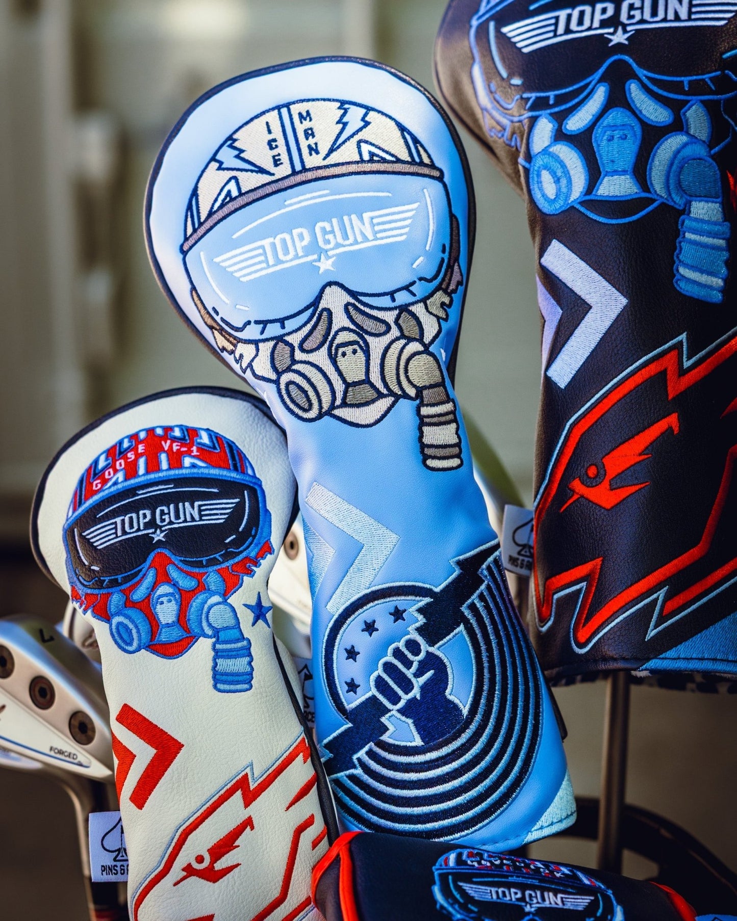 Top Gun - Ice Man Fairway Headcover - Pins and Aces