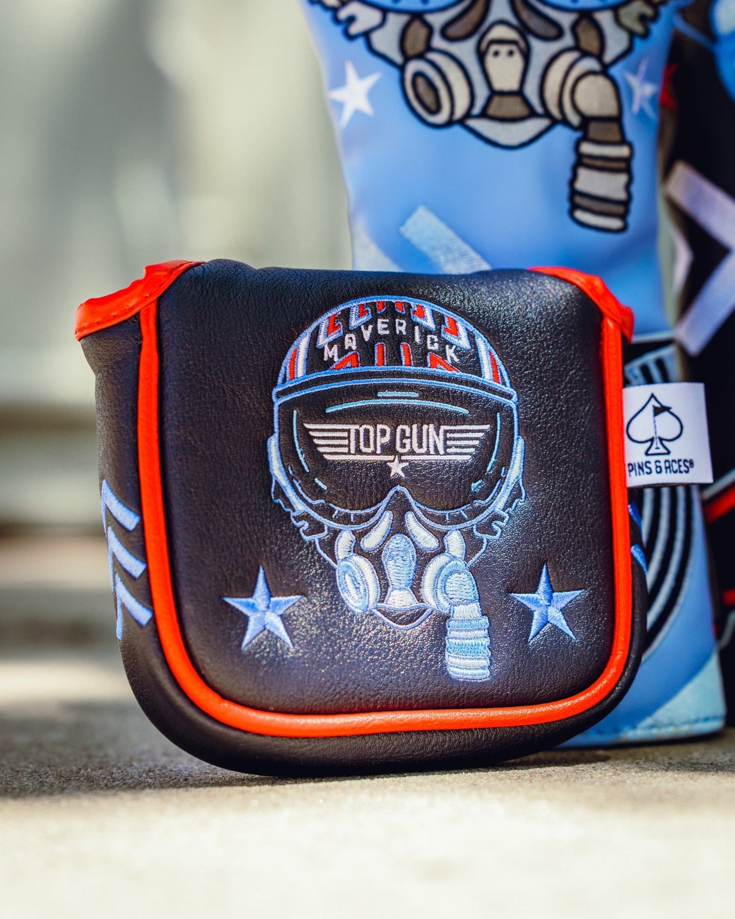 Top Gun - Maverick Mallet Headcover - Pins and Aces