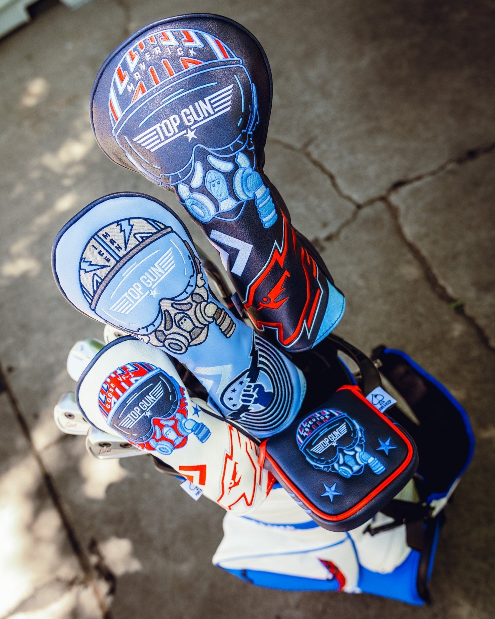 Top Gun - Maverick Mallet Headcover - Pins and Aces