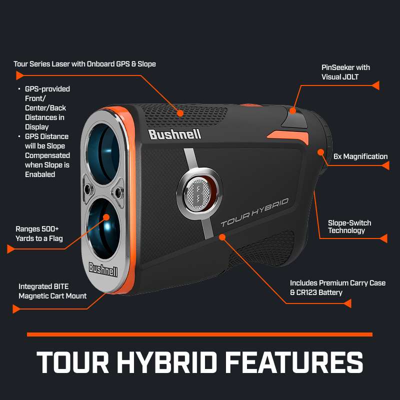 Bushnell Golf Tour Hybrid Rangefinder