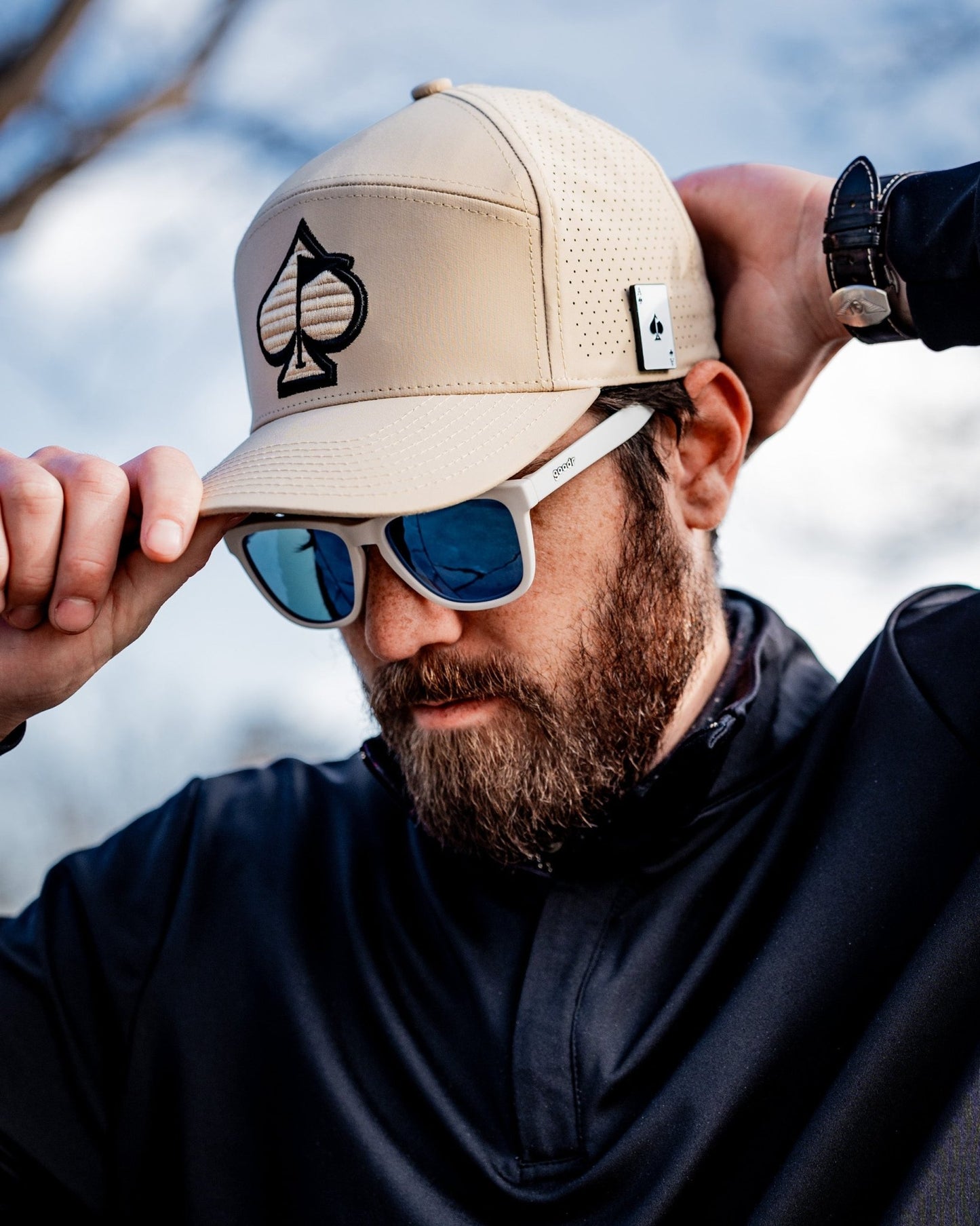 Tradesman Hat - Sand - Pins and Aces
