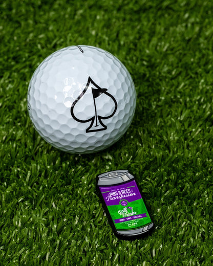 Transfusion Can Ball Marker - Pins and Aces