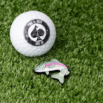 Trout Ball Marker - Pins and Aces