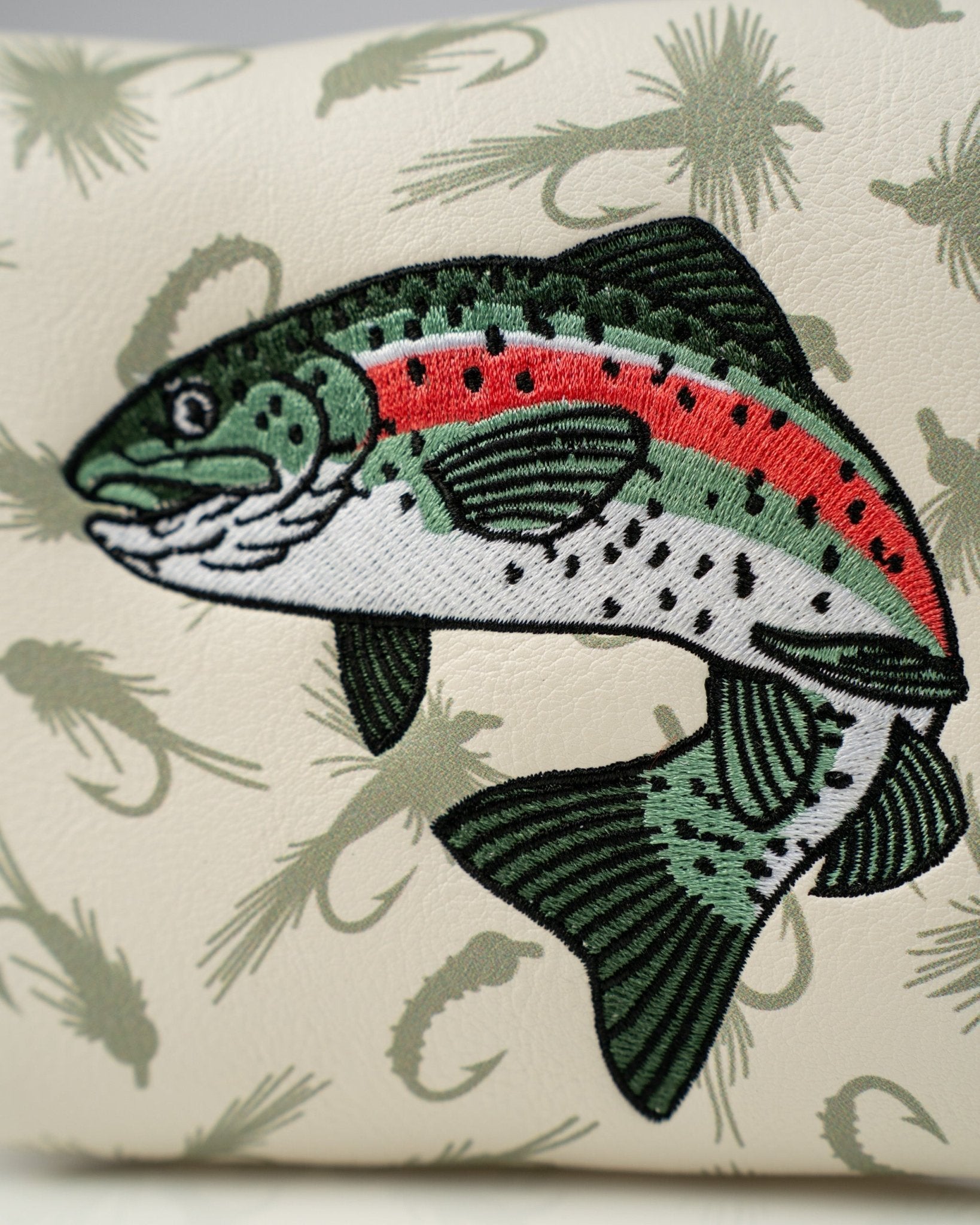 Trout - Center Shaft Mallet Putter Cover - Pins and Aces