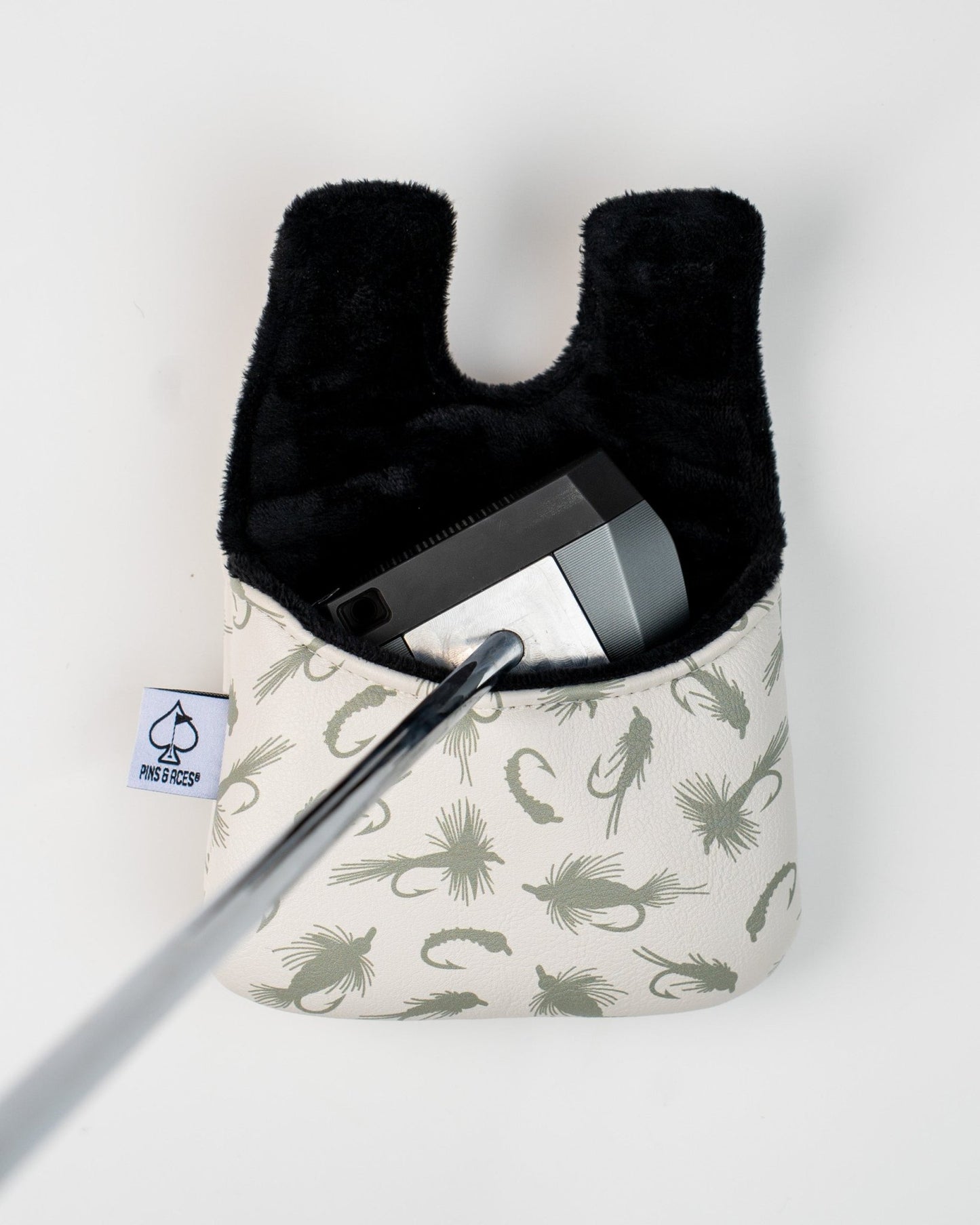 Trout - Center Shaft Mallet Putter Cover - Pins and Aces
