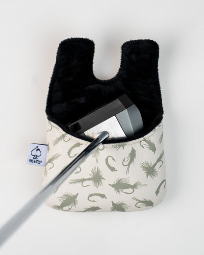 Trout - Center Shaft Mallet Putter Cover - Pins and Aces