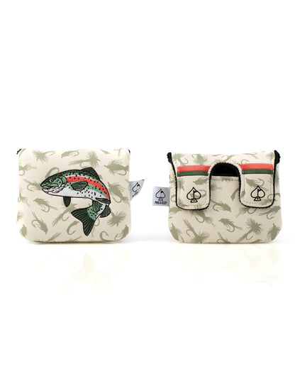 Trout - Center Shaft Mallet Putter Cover - Pins and Aces