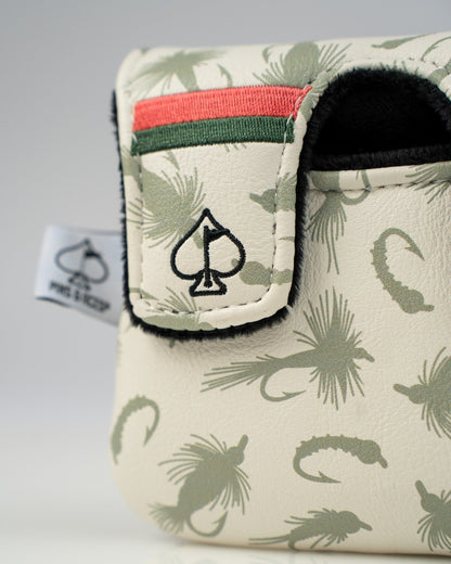 Trout - Center Shaft Mallet Putter Cover - Pins and Aces