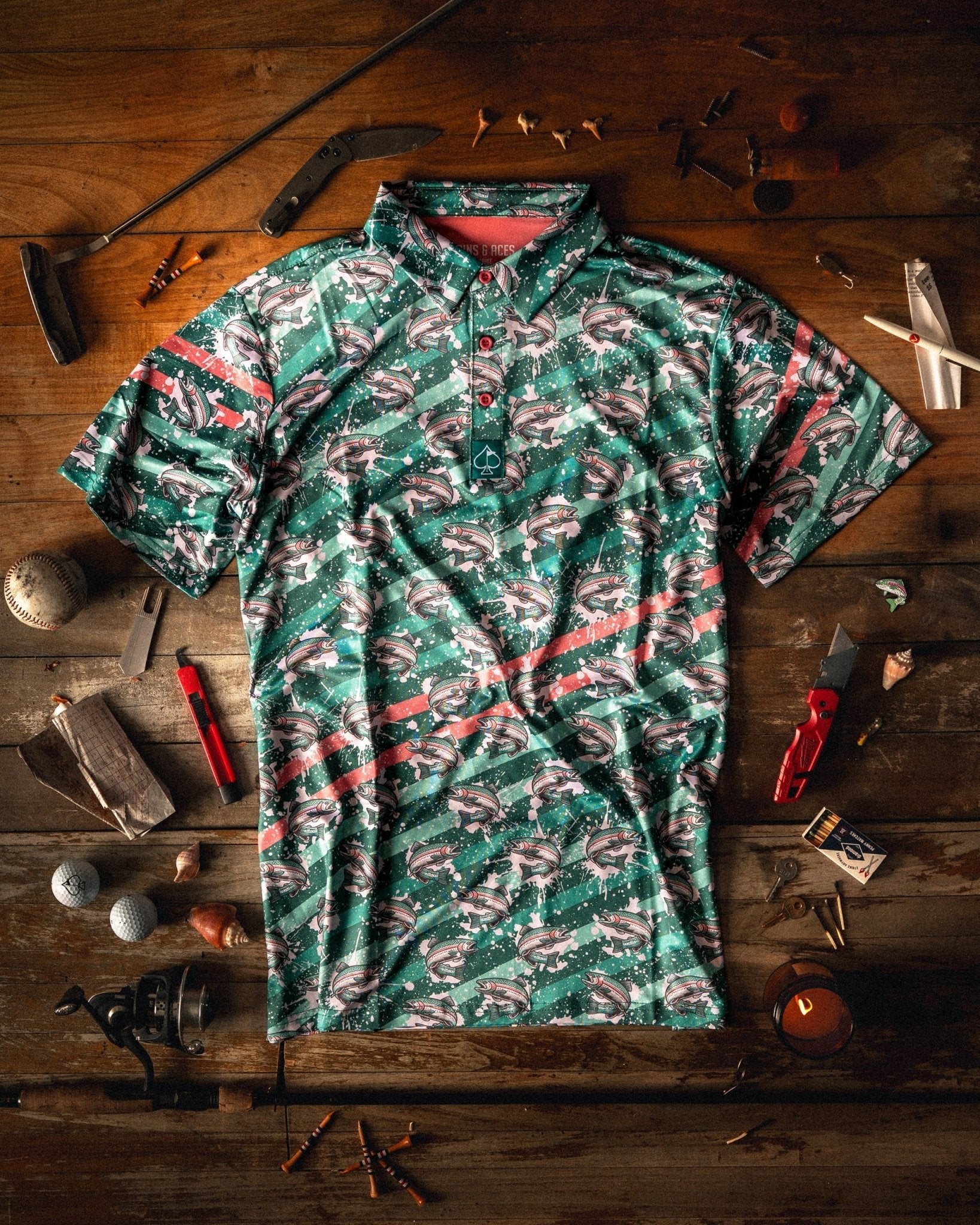 Trout Splatter - Pins and Aces