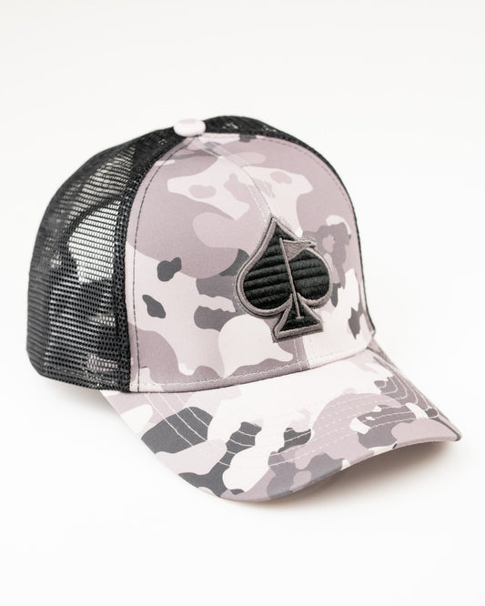Trucker Hat - Urban Camo - Pins and Aces