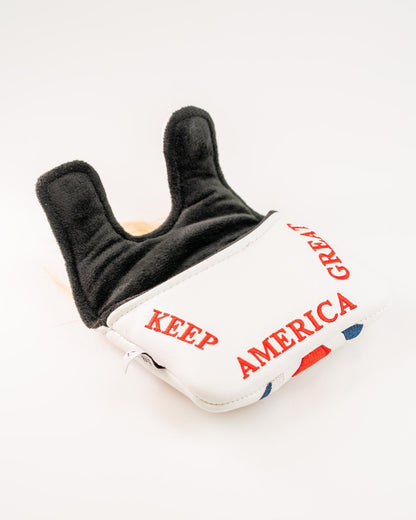 Trump - Center Shaft Mallet Putter Cover - Pins and Aces