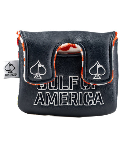 Trump - Gulf of America - Center Shaft Mallet Putter Cover - Pins and Aces