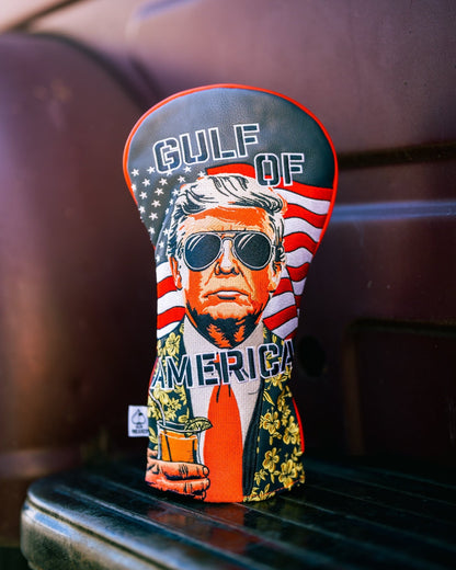 Trump - Gulf of America - Driver Cover - Pins and Aces