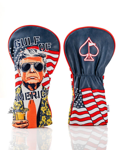 Trump - Gulf of America - Driver Cover - Pins and Aces