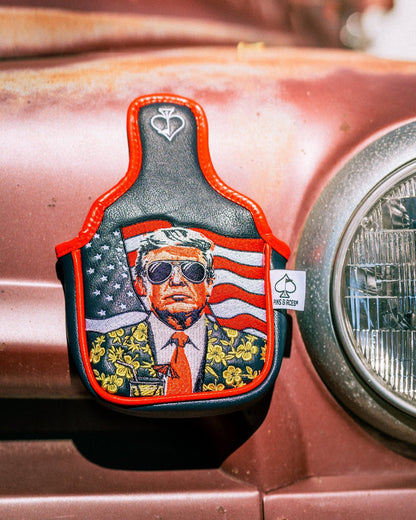 Trump - Gulf of America - Mallet Putter Cover - Pins and Aces