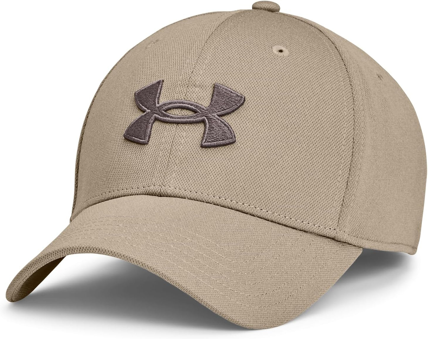 Under Armour Men's Blitzing Cap Stretch Fit - Large - X - Large - (203) Timberwolf Taupe / / Fresh Clay
