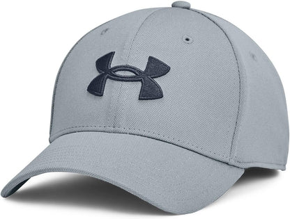 Under Armour Men's Blitzing Cap Stretch Fit - Large - X - Large - (465) Harbor Blue / / Downpour Gray