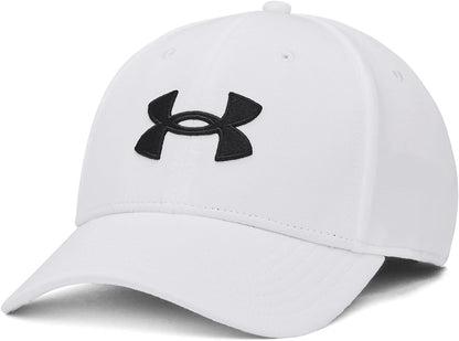 Under Armour Men's Blitzing Cap Stretch Fit - Medium - Large - (100) White / / Black