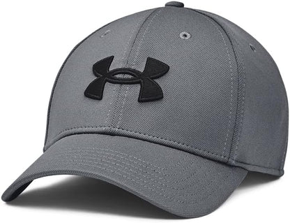 Under Armour Men's Blitzing Cap Stretch Fit - Small - Medium - (001) Black / / White