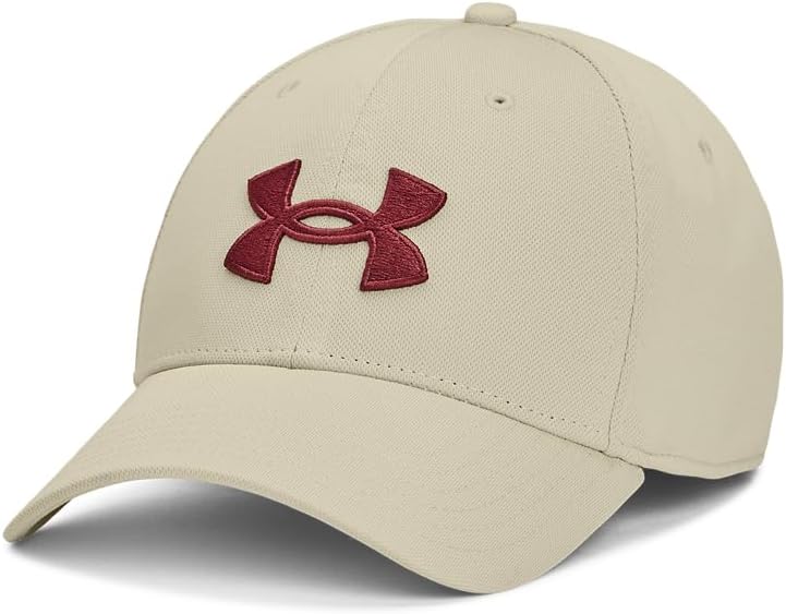 Under Armour Men's Blitzing Cap Stretch Fit - Small - Medium - (273) Silt / / Cinna Red