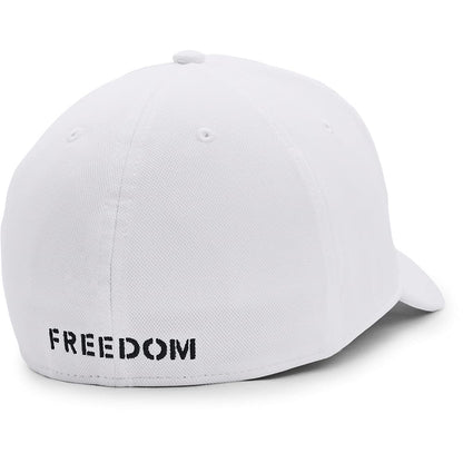 Under Armour Men's Freedom Blitzing Hat - Large - X - Large - White (100)/Black