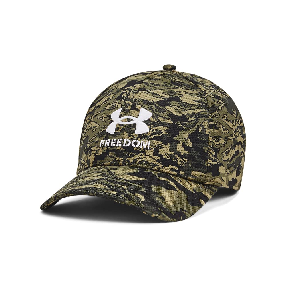 Under Armour Men's Freedom Blitzing Hat - Medium - Large - Black (001)/Red
